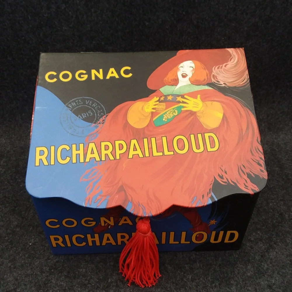 Vintage 2003 Cognac Richarpailloud Display Box Gift Set Notecards‎ Envelope Memo